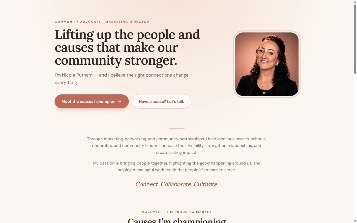 Nicole Putnam website