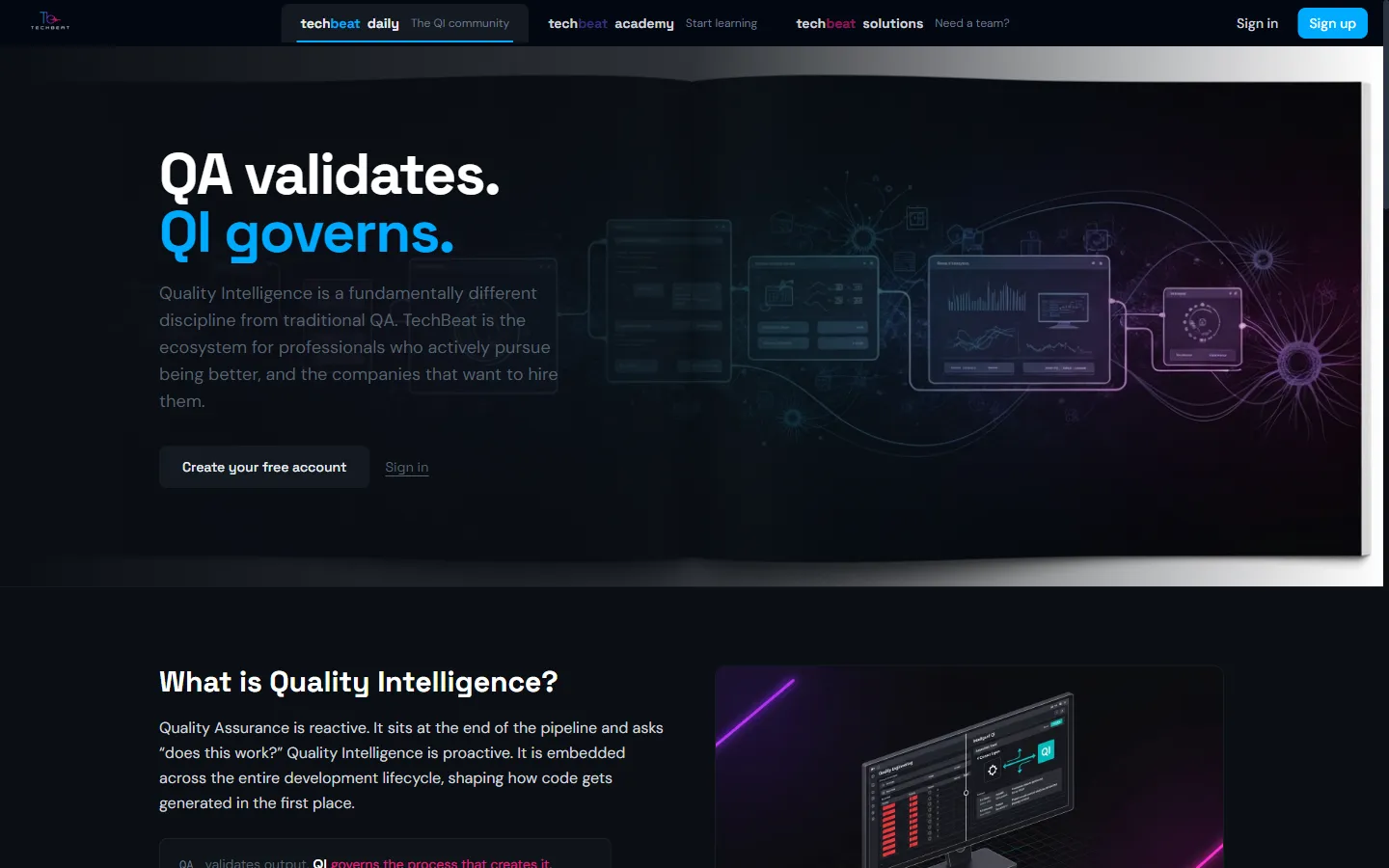 TechBeat Daily website