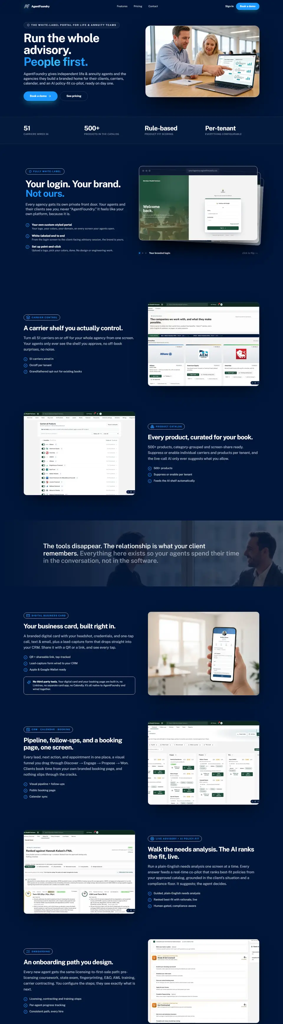 AgentFoundry website